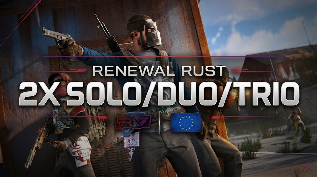 Renewal Rust #3 | 2X Solo / Duo / Trio Banner